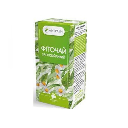 Фіточай Заспокійливий Ліктрави ф/п 1,5г №20