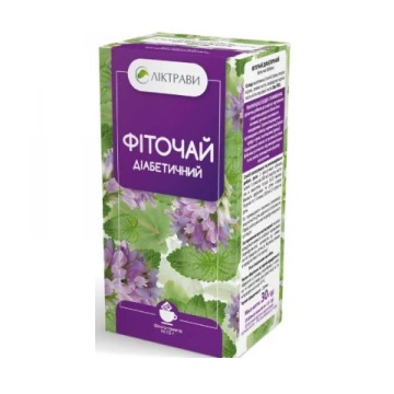Фіточай Діабетичний Ліктрави ф/п 1,5г №20