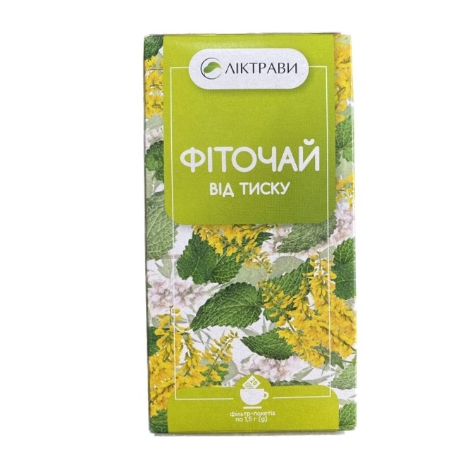 Фіточай Від тиску Ліктрави ф/п 1,5г №20