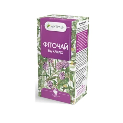 Фіточай Від кашлю Ліктрави ф/п 1,5г №20