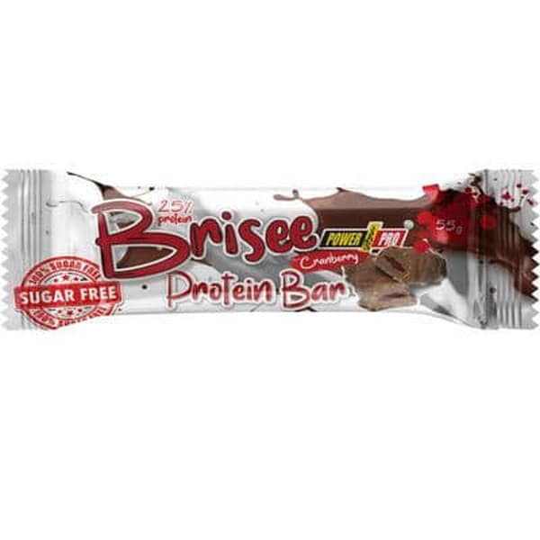 Батончик Brisee Bar протеиновый с клюквой глазур. 35 г Батончик Brisee Bar протеиновый с клюквой глазур. 35 г