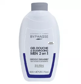 Гель-шампунь Byphasse Groovy Paradise для душу 2 в 1 чоловічий 600 мл