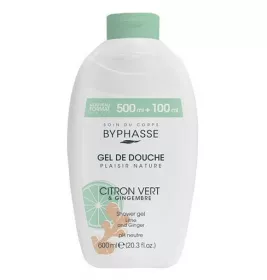 Крем-уход Byphasse для душа лайм и имбирь 600 мл