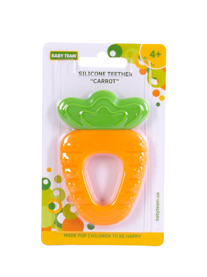 Прорізувач Baby Team Морквина 4021