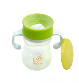 *Поильник-непроливайка Baby Team 360 с ручками 300 мл 5035