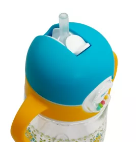 Поїльник Baby Team Tritan з трубочкою і ручками 300 мл 5040