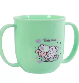 Чашка Baby Team с двумя ручками 190 мл 6008