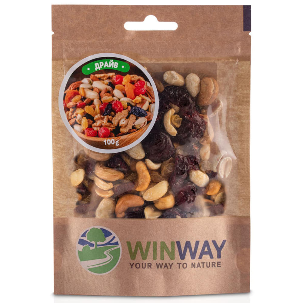 Смесь орехов Драйв WINWAY 100г Смесь орехов Драйв WINWAY 100г