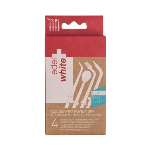 Набор насадок для ирригатора Edel White Flosserpick Power Spa WJR2 Набор насадок для ирригатора Edel White Flosserpick Power Spa WJR2