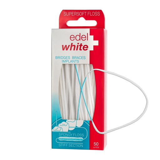 Зубная нить Edel White Supersoft №50 Зубная нить Edel White Supersoft №50