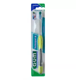 *Зубна щітка GUM Technique PLUS Compact середньо-м'яка