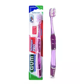 *Зубна щітка GUM Technique PRO Compact Medium середньо-м'яка