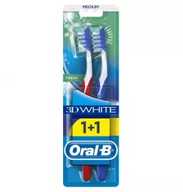 *Зубная щетка ORAL-B 3D White 40 средняя №2