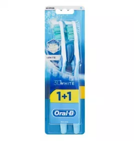 Зубная щетка ORAL-B 3D White 40 средняя №2
