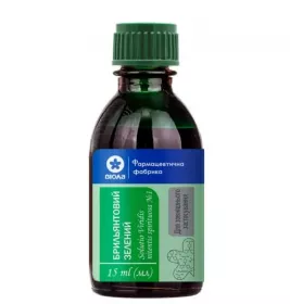 Діамантовий зелений розчин 1% по 15 мл у флаконі 1 шт. - Віола