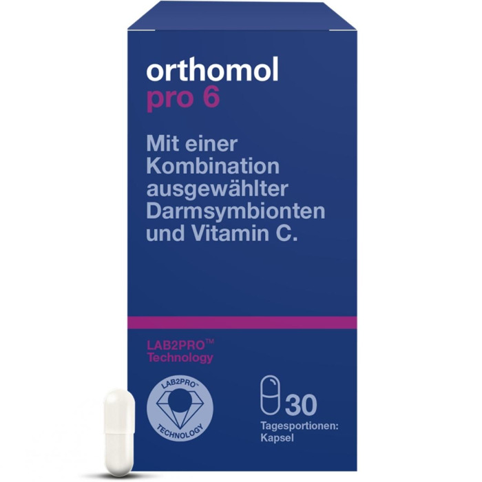 Вітаміни Ортомол Pro 6 капс. 30 днів (підтримка кишечника)