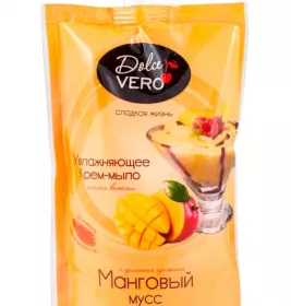 *Мыло жидкое Dolce Vero Манговый мусс 1500 мл Дойпак
