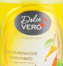 *Мыло жидкое Dolce Vero Грушевый Тарт Татен 1000 мл с доз.