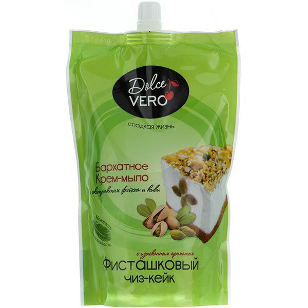 *Мило рідке Dolce Vero Фісташковий Чиз кейк 500 мл дойпак