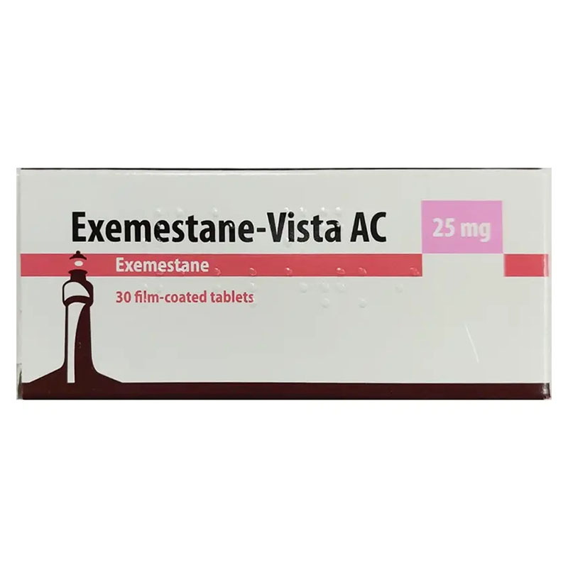 Екземестан-Віста АС таблетки по 25 мг 30 шт. (10х3)