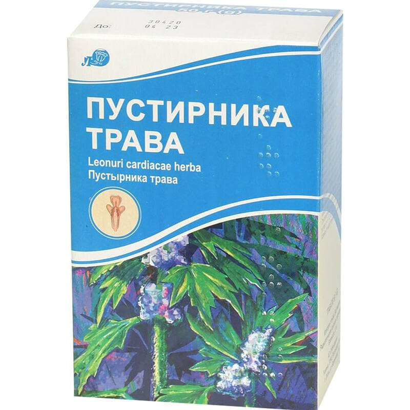 Пустырника трава по 50 г в пачке 1 шт. Пустырника трава по 50 г в пачке 1 шт.