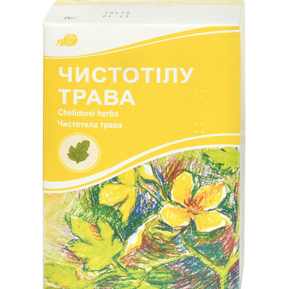 *Чистотела трава 50г Лубныфарм *Чистотела трава 50г Лубныфарм
