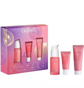 *Набір Caudalie Vinosource Hydra (Зволож. сироватка 30 мл; Маска зволож. для обличчя та очей 15мл; Крем зволож. 15мл)