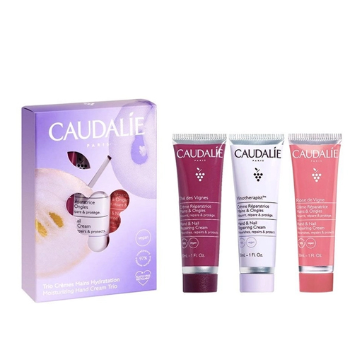 *Набір Caudalie Тріо кремів для рук та нігтів (Vinotherapist 30мл; Thé des Vignes Крем 30 мл; Rose de Vigne Крем 30 мл)