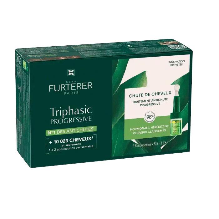 *Комплекс RENE FURTERER Triphasic progressive проти випадіння волосся 8 х 5,5 мл арт247147