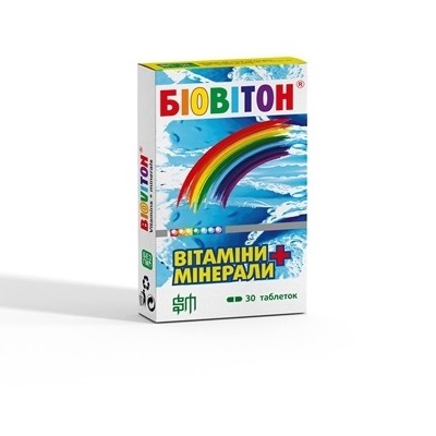 *Біовітон табл. №30