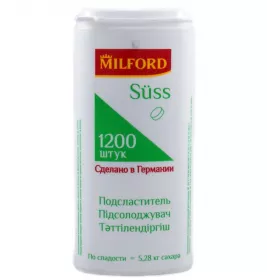 *Замінник цукру Milford Suss табл. №1200