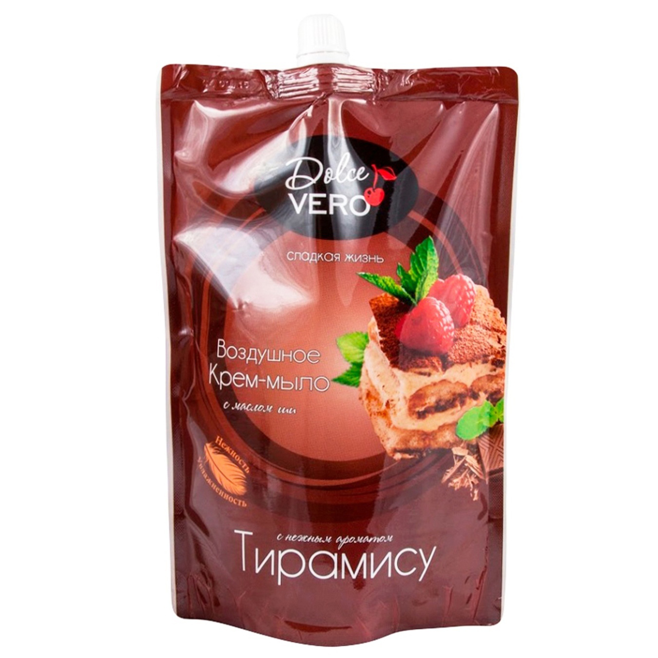 *Мило рідке Dolce Vero Тирамісу дой-пак 500 мл