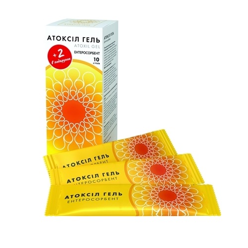 *Атоксіл гель 20 г №10+2