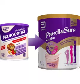 *Суха молочна суміш Педіашур Шейк полуниця з/б 400 г