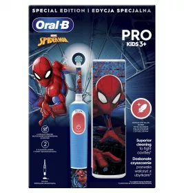 Зубна щітка ORAL-B Spiderman Pro Kids електрична D103.413.2KX тип 3708