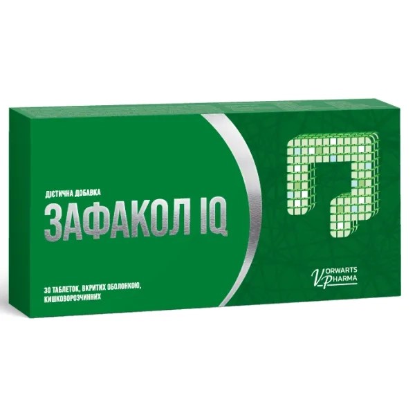 Зафакол IQ табл. вкр/пл.об. №30 (15х2)