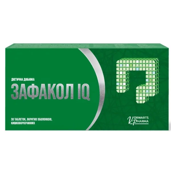 Зафакол IQ табл. вкр/пл.об. №30 (15х2)
