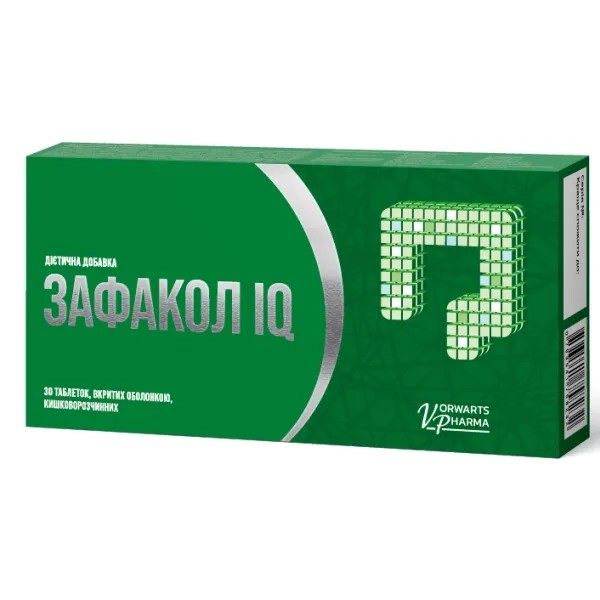 Зафакол IQ табл. вкр/пл.об. №30 (15х2)