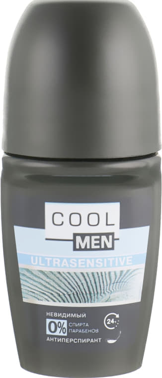 *Антиперспирант Cool Men Ultrasensitive ролик 50мл