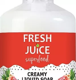 *Крем-мыло Fresh Juice жидкое Superfood Strawberry-Chia 460мл