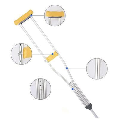 *Милиця пахова Торос Груп 1016 телескопіч. алюм. регул. р. M №2