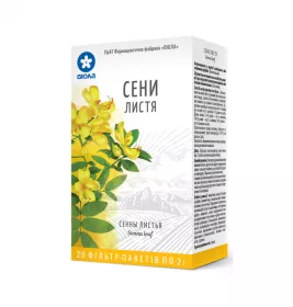 Сени листя та плоди по 2 г у фільтр-пакетах 20 шт. - Ліктрави