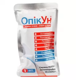 Смужка гелева антимікробна ОпікУн 50 х 10 см №1