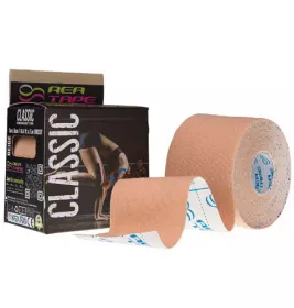 *Кинезио тейп Rea Tape Classic 5 м х 5 см беж.