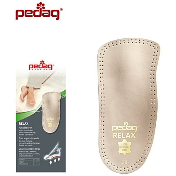 *Полустелька-супинатор Pedag Relax 127 каркасная для закр. обуви