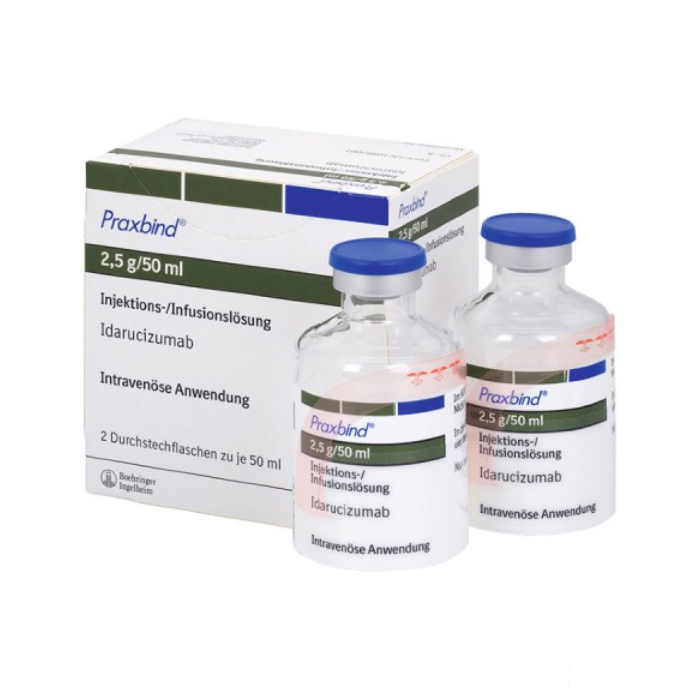 Праксбайнд розчин 2,5 г/50 мл у флаконі 2 шт.