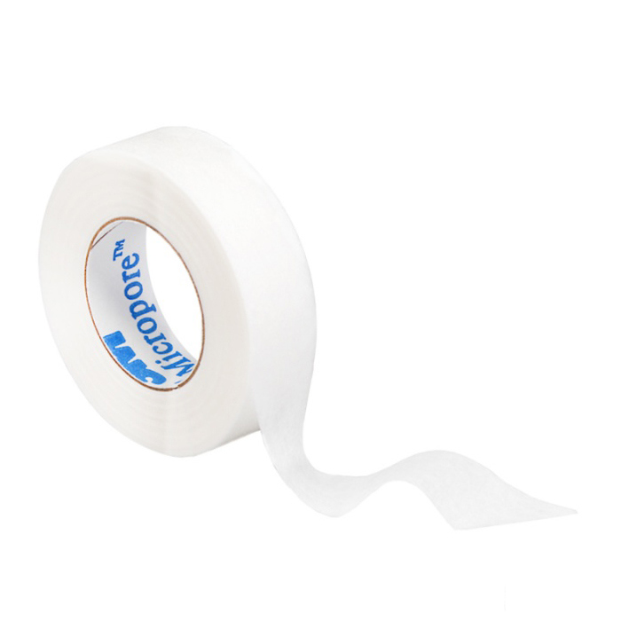 *Пластир Мікропор 1,25 см х 9,1 м білий