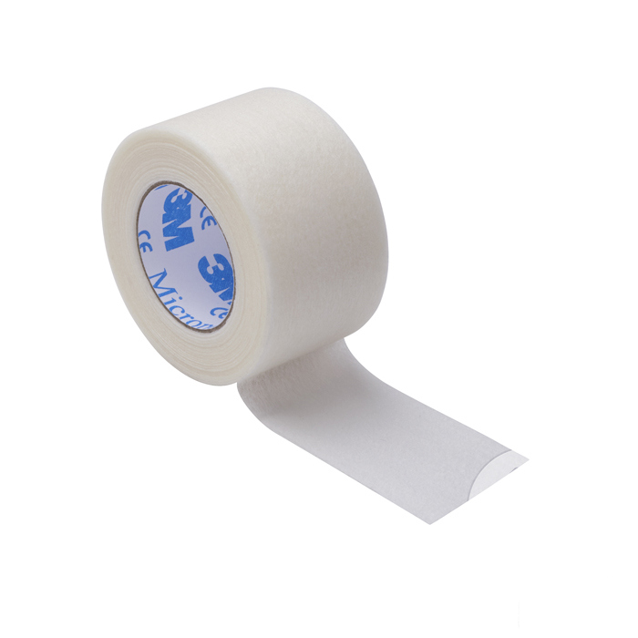 *Пластир Мікропор 2,5 см х 9,1 м діспенсер білий