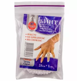 *Бинт Торос Груп еласт. сітчатий трубчатий 1 х 25 см (палець)