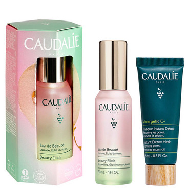 *Набір Caudalie Beauty Elixir Detox (Еліксир д/краси обличчя 30 мл, Маска Детокс 15мл)